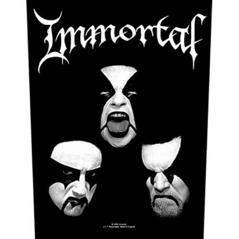 Immortal - Blashyrkh Rugpatch - Zwart